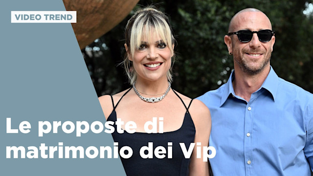 Le proposte di matrimonio dei Vip
