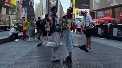 Chiara Bacci e Francesco Fasano insieme a New York