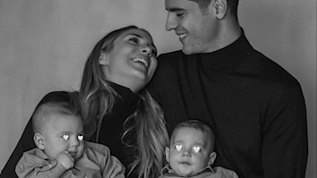 Alice Campello e Alvaro Morata, gli auguri ai gemelli Leonardo e Alessandro