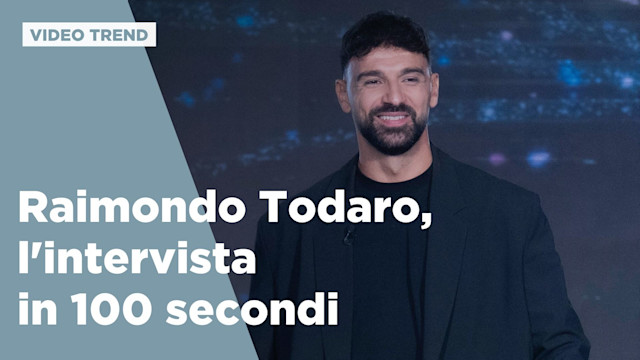 Raimondo Todaro, l'intervista in 100 secondi