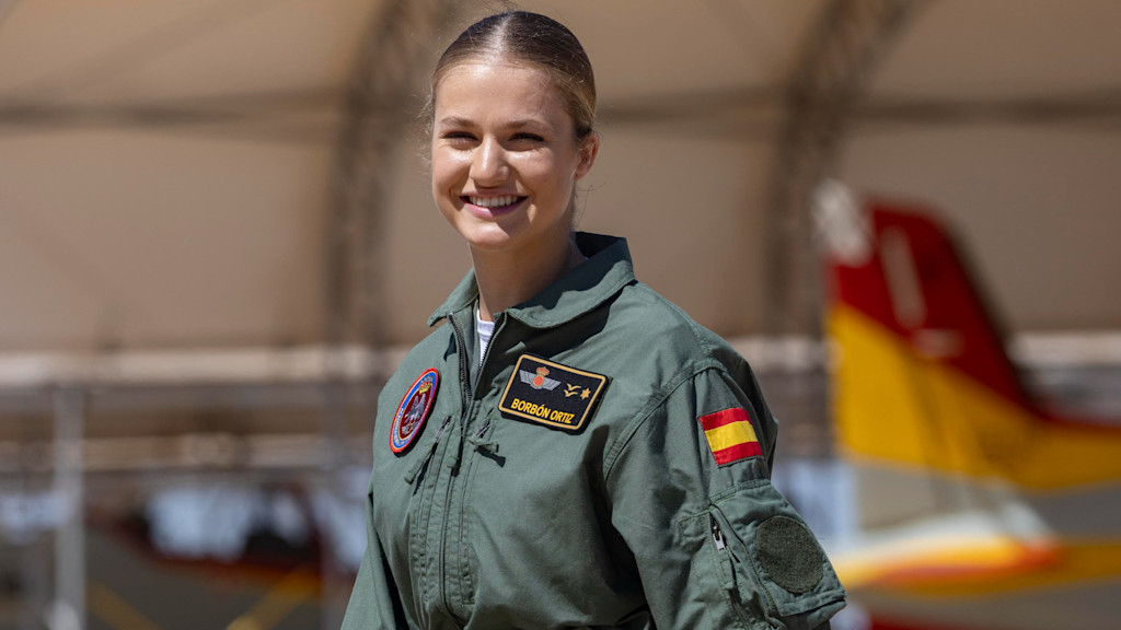 Leonor di Spagna inizia l’ultimo anno di Accademia militare