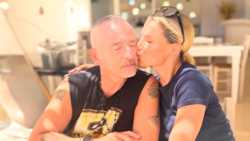 Michelle Hunziker, la foto con Eros Ramazzotti