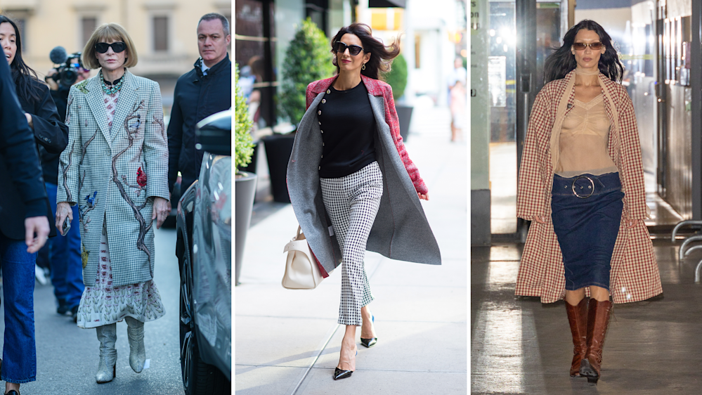 L'ex Direttrice di Vogue America Anna Wintour; L'avvocato e moglie di George Clooney, Amal Clooney; La modella Bella Hadid
