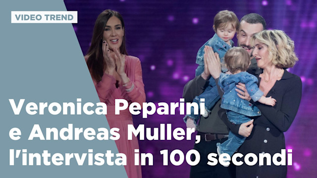 Veronica Peparini e Andreas Muller, l'intervista in 100 secondi