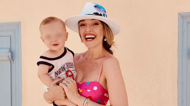 Guenda Goria, il figlio Noah compie un anno