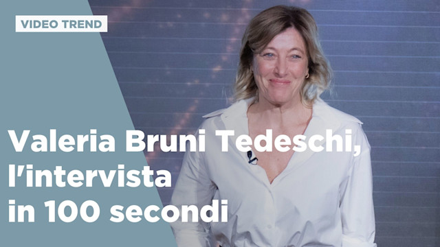 Valeria Bruni Tedeschi, l'intervista in 100 secondi