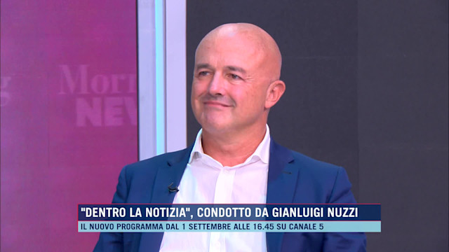 Gianluigi Nuzzi presenta il nuovo programma Dentro la Notizia