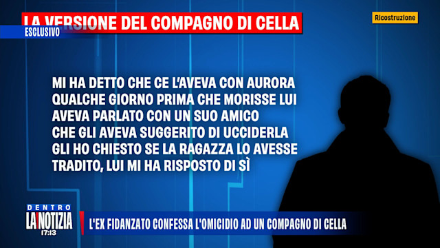 Aurora Tila, il compagno di cella dell’ex fidanzato: "L’ha spinta giù"
