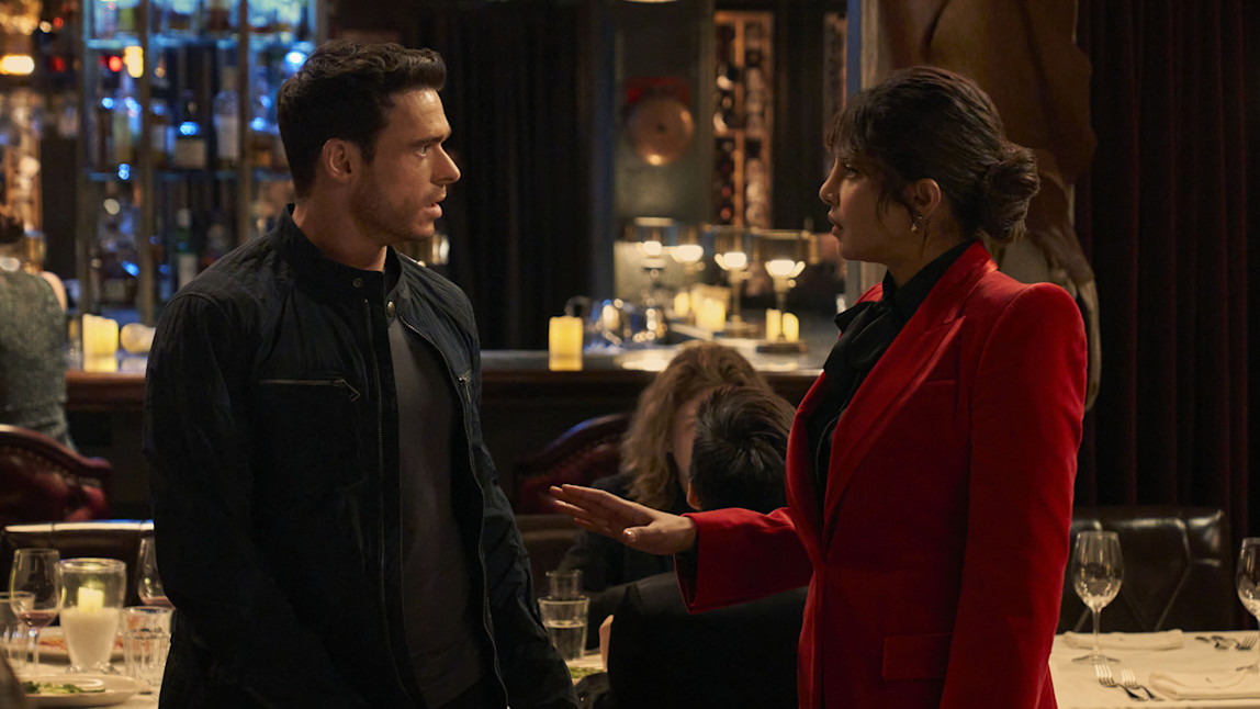 Richard Madden e Priyanka Chopra in Citadel