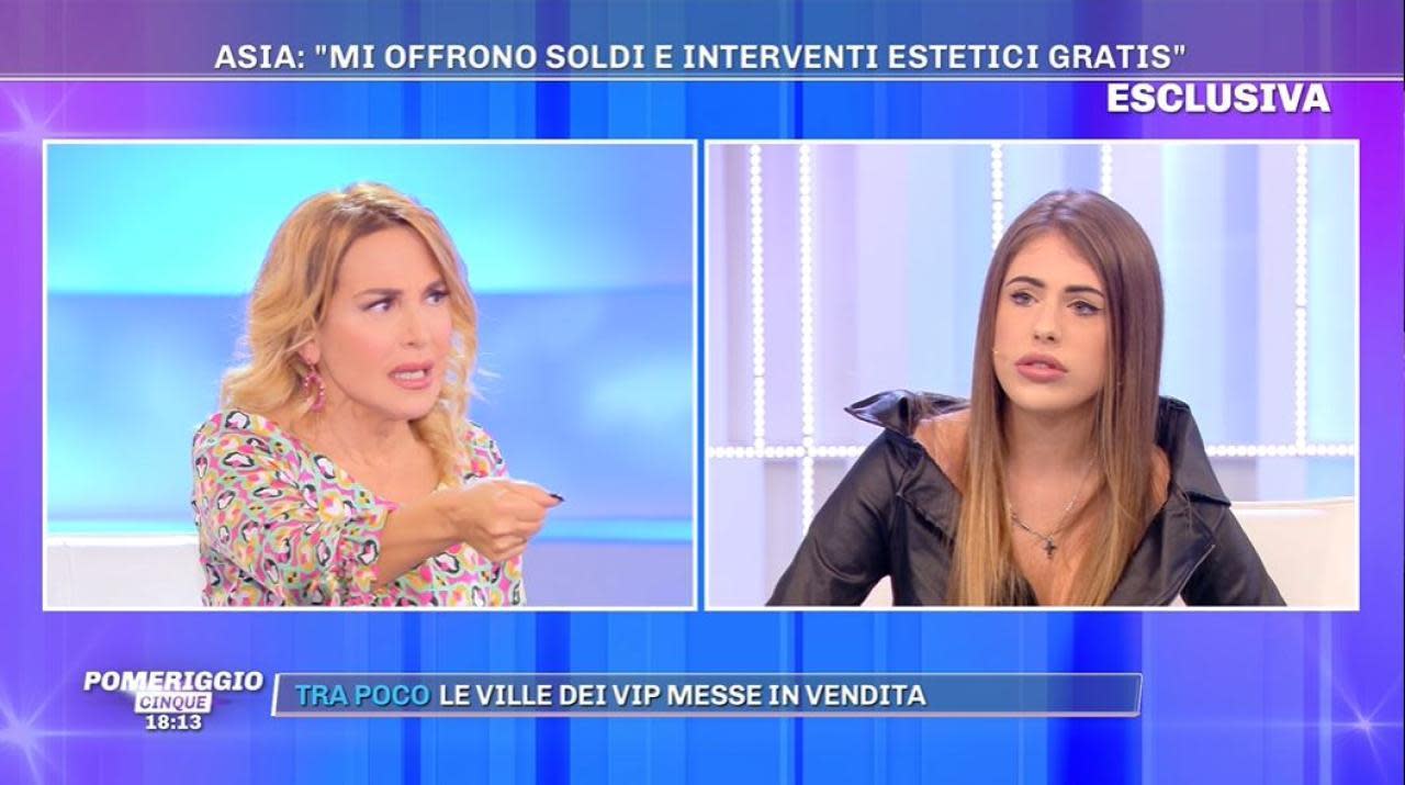 Barbara D Urso Ad Asia Gianese Devi Bloccare Quelli Che Ti Offrono 