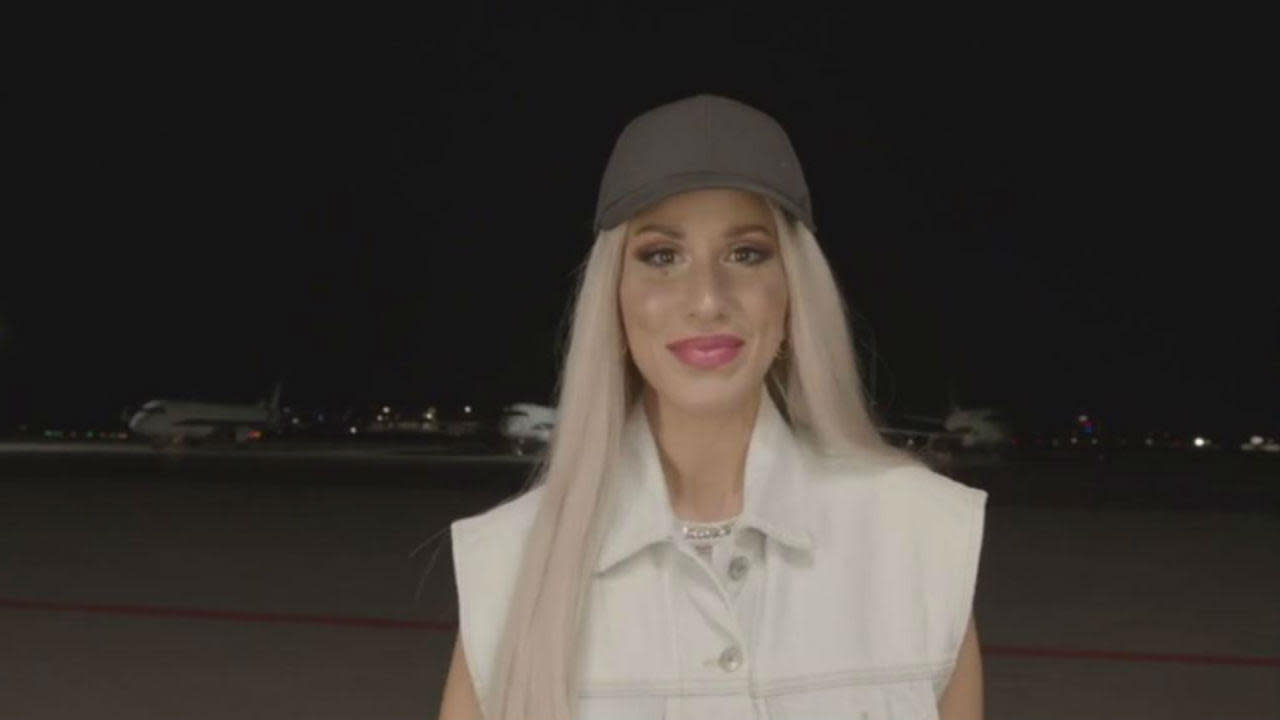 Baby K dal set di "Non mi basta più" "Siamo carichi per la partenza