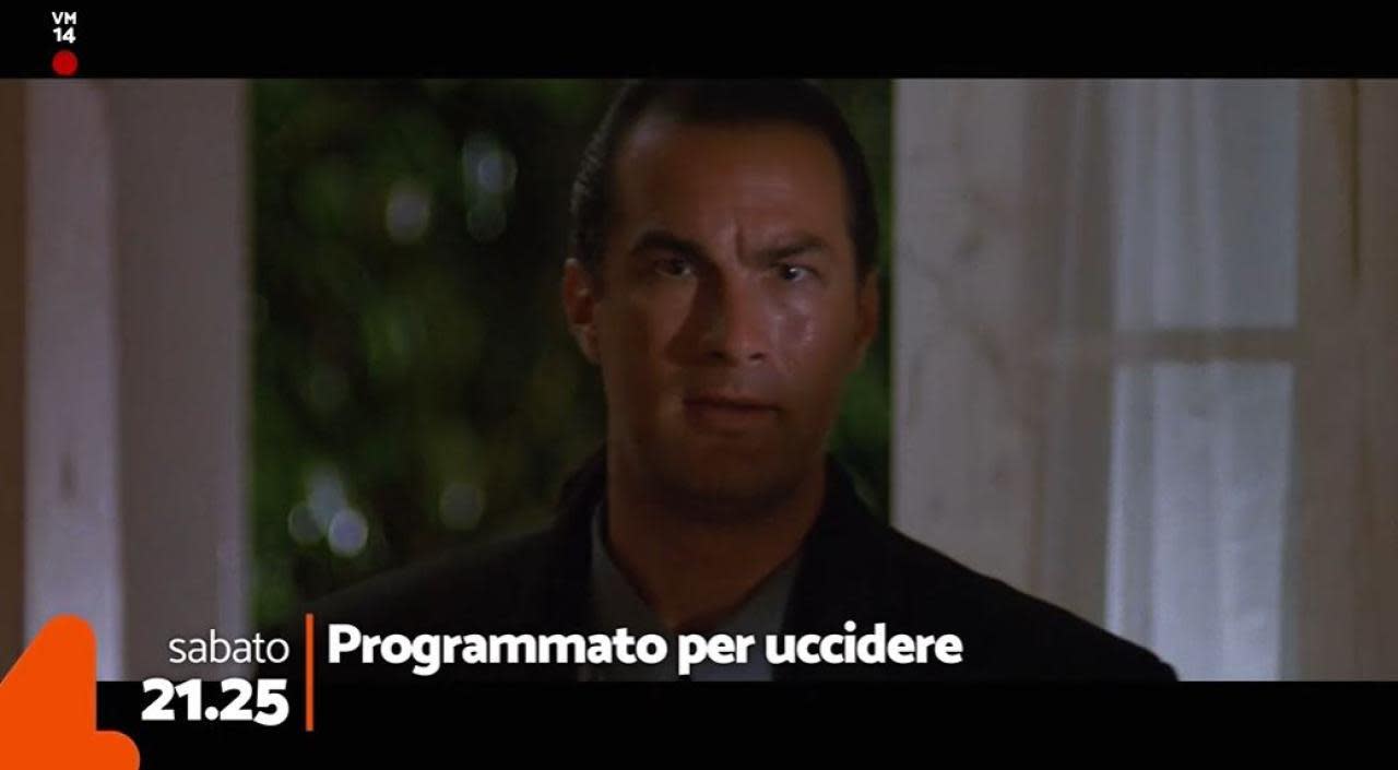 Promo Programmato per uccidere su Rete 4 e in streaming Mediaset