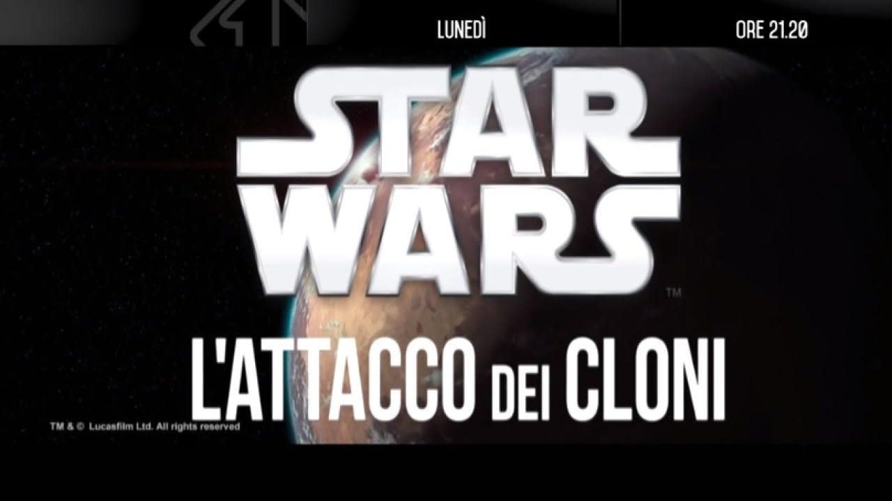 Come vedere Star Wars: Episodio 2 - L'attacco dei cloni | Mediaset Infinity