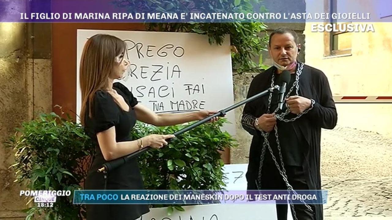 La protesta di Andrea Ripa di Meana: “Non si svendono i gioielli di mia ...