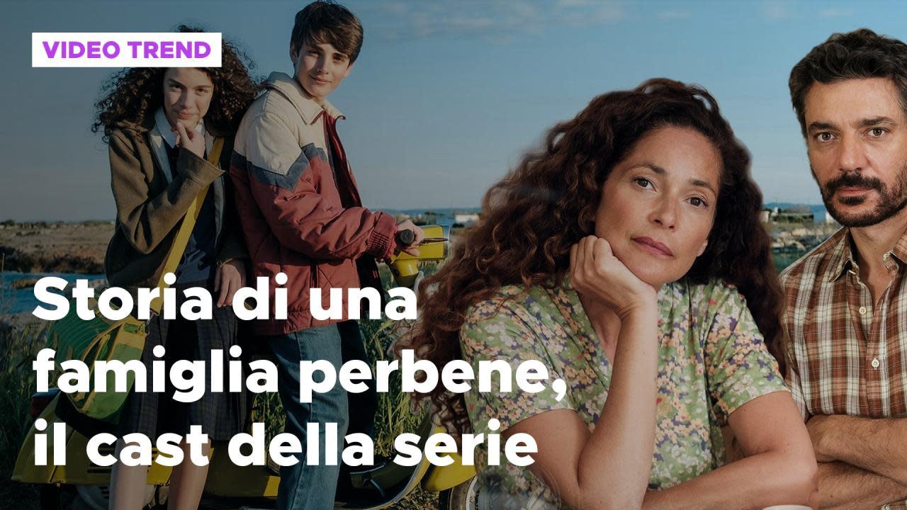Storia di una famiglia perbene, il cast della serie tv | Mediaset Infinity