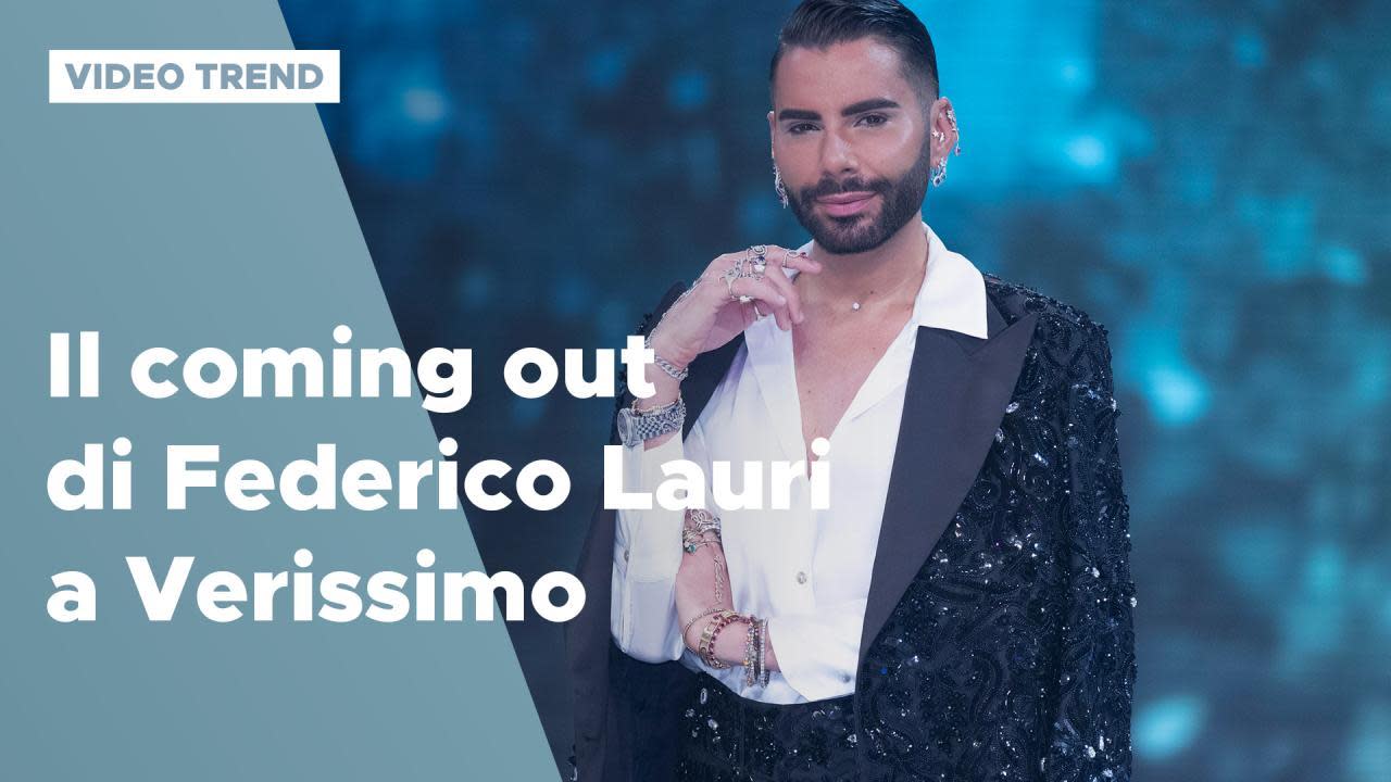 Il coming out di Federico Fashion Style a Verissimo | Mediaset Infinity