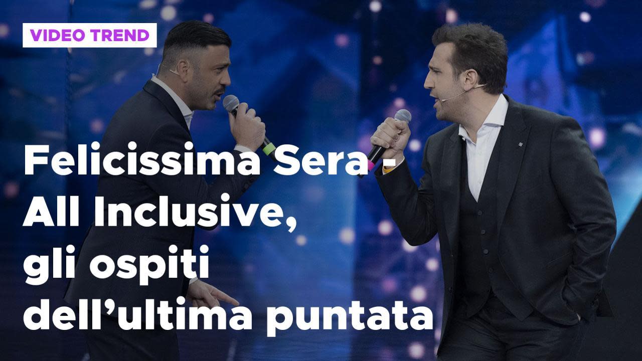 Felicissima Sera, chi sono gli ospiti dell'ultima puntata Mediaset Infinity