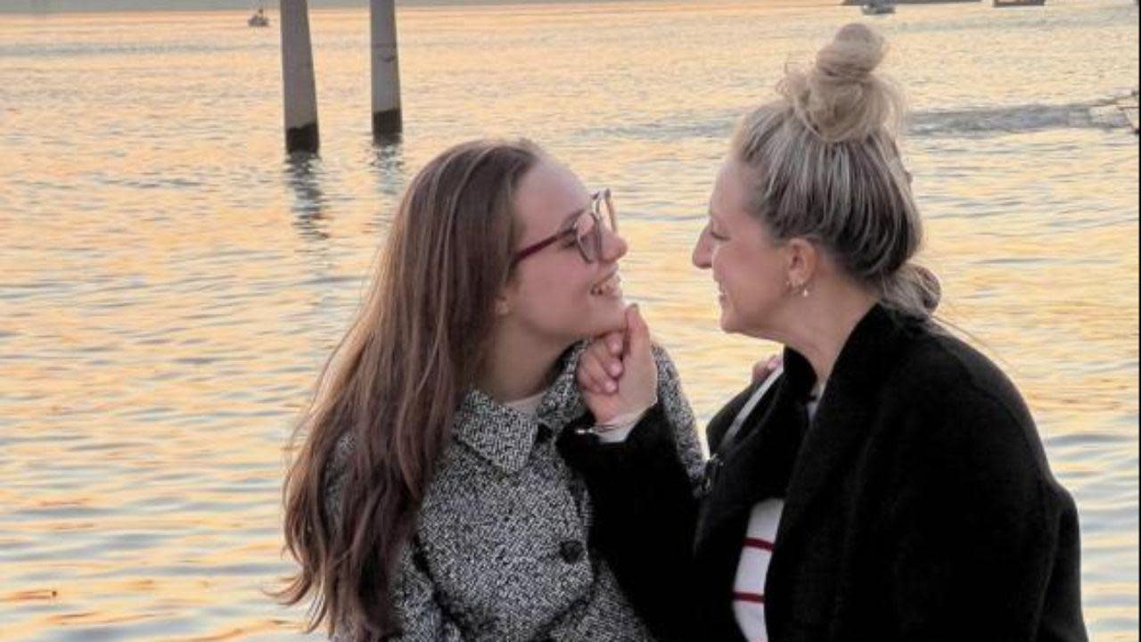 Katia Follesa, la figlia Agata vince