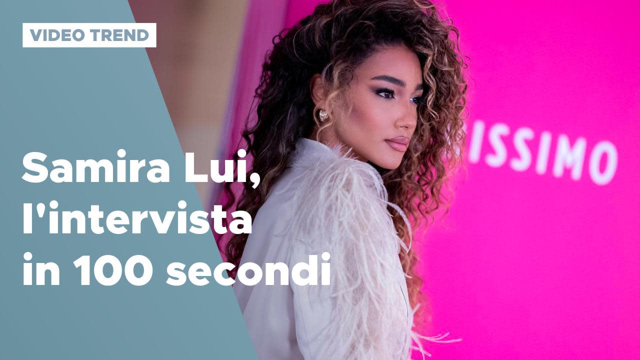Samira Lui, l'intervista in 100 secondi | Mediaset Infinity