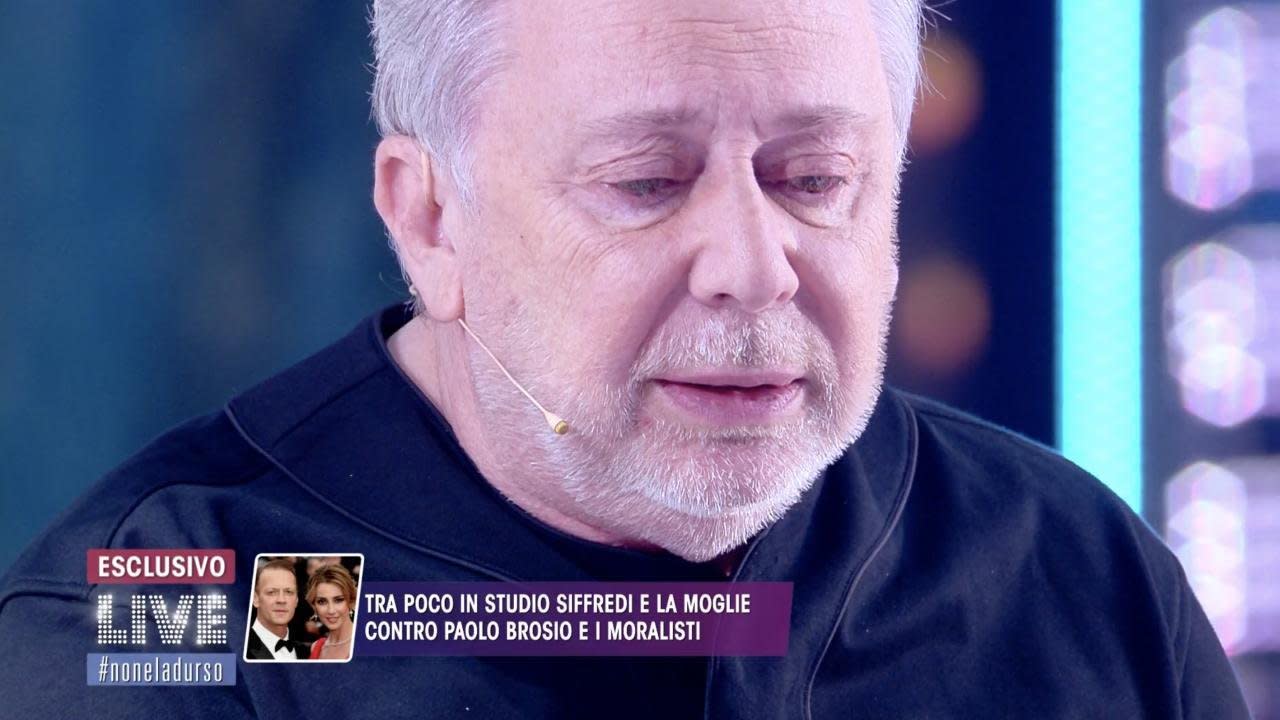 Lele Mora "Ho un tumore, mi devo operare" Mediaset Infinity