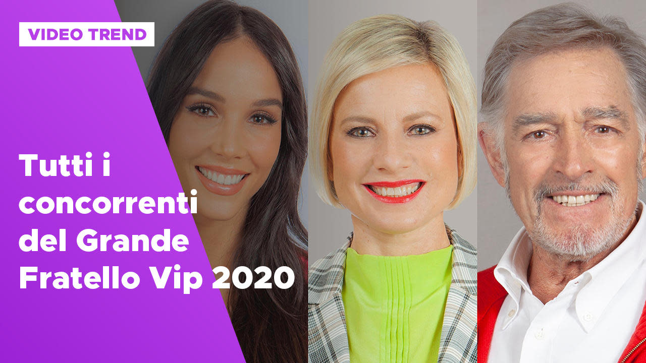 Tutti i concorrenti del Grande Fratello Vip 2020 | Mediaset Infinity
