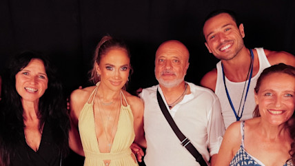 Giuseppe Giofrè, la foto dei suoi genitori con Jennifer Lopez